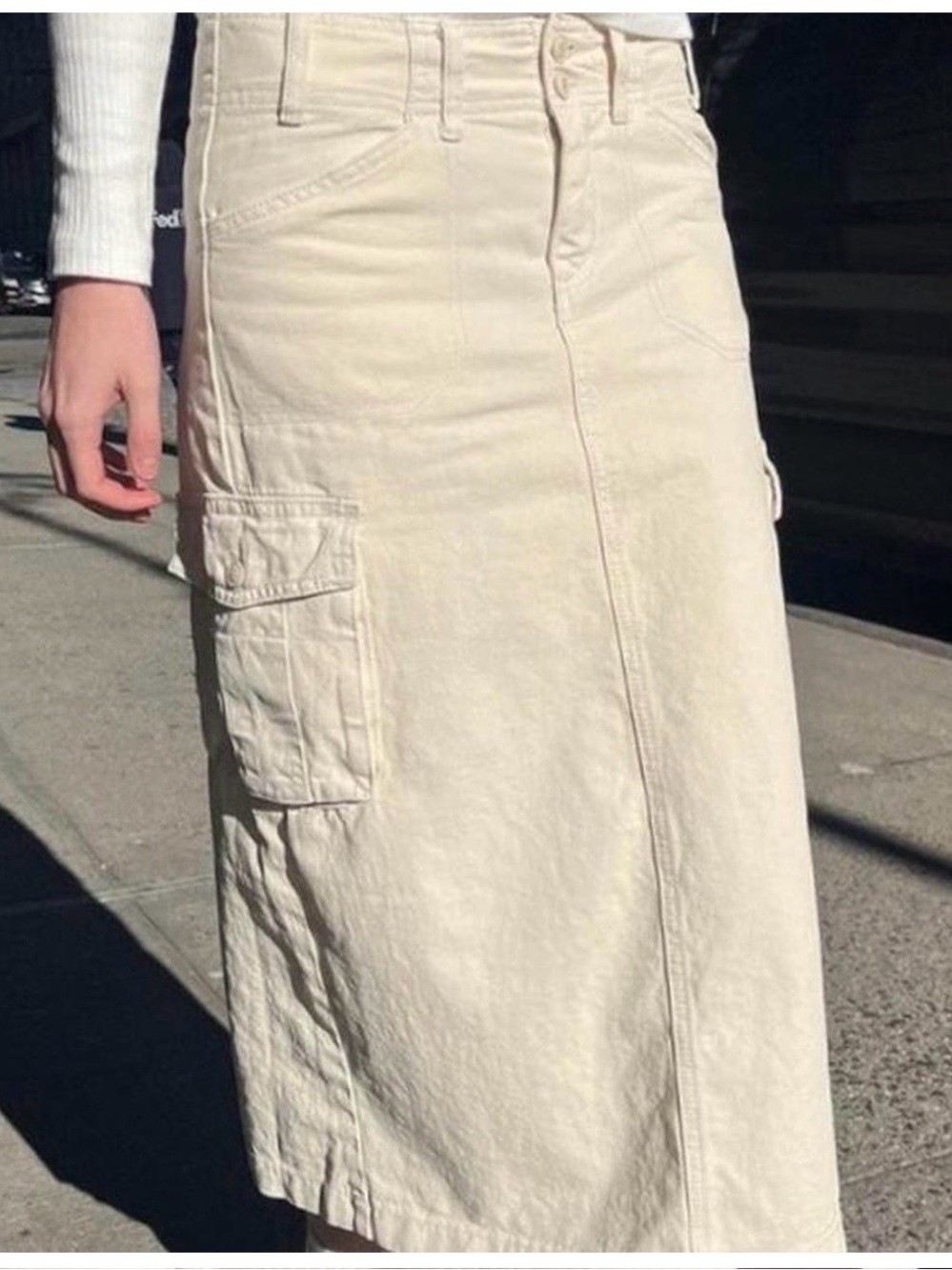 Brandy Melville Cargo Skirt